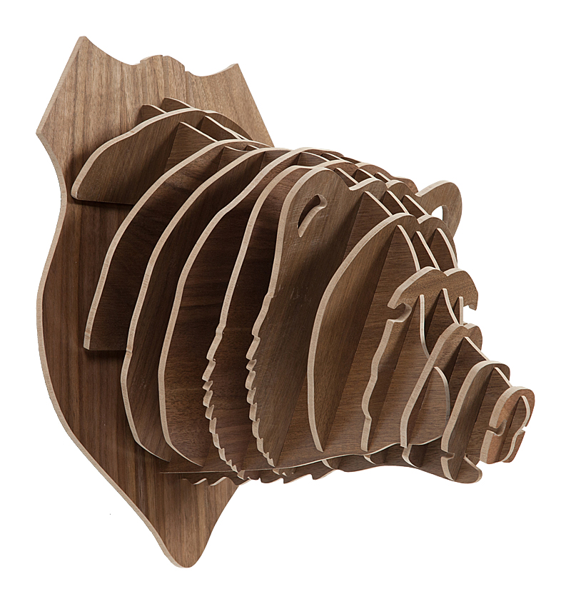 декоративные головы. декоративные головы. фигуры животных из гофрокартона. декоративные головы животных. голова зверя на стене.