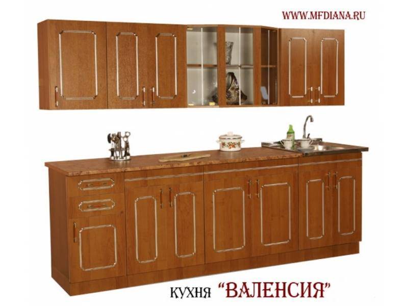 кухня прямая валенсия в Сыктывкаре
