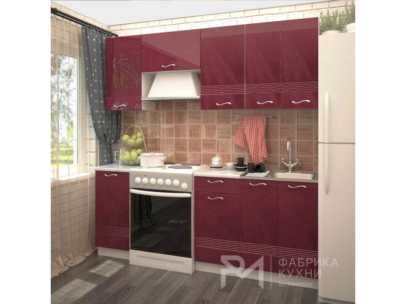 кухня гламур с фрезеровкой волна в Сыктывкаре