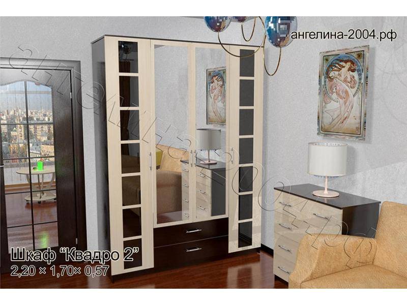шкаф квадро 2 в Сыктывкаре
