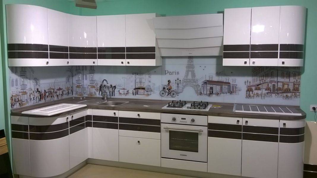 угловая кухня глянец в Сыктывкаре