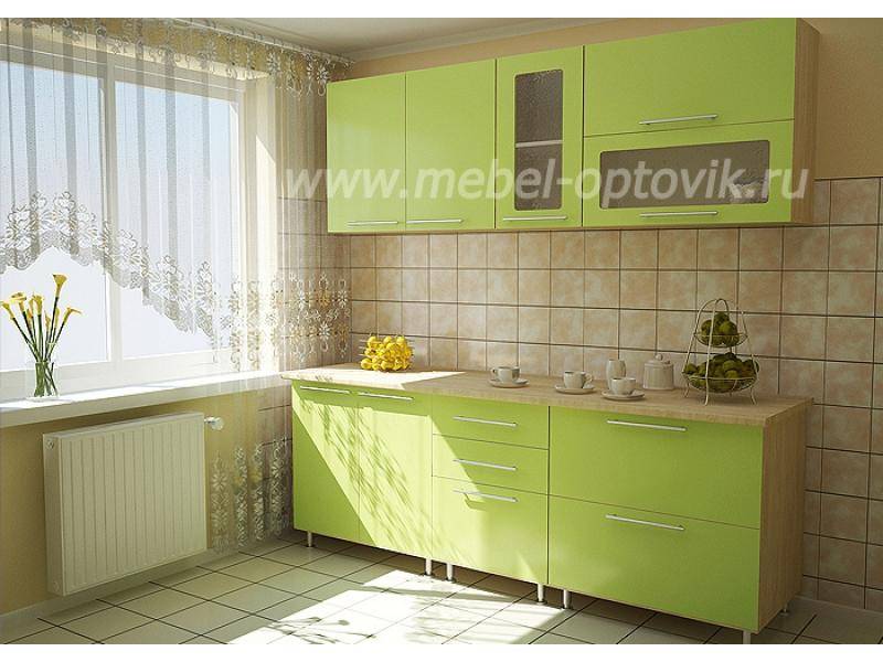 кухонный гарнитур прямой киви в Сыктывкаре