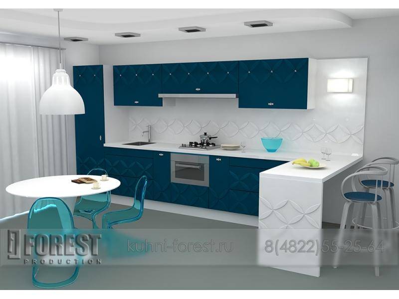 кухня бирюзовая шарлотта парис в Сыктывкаре