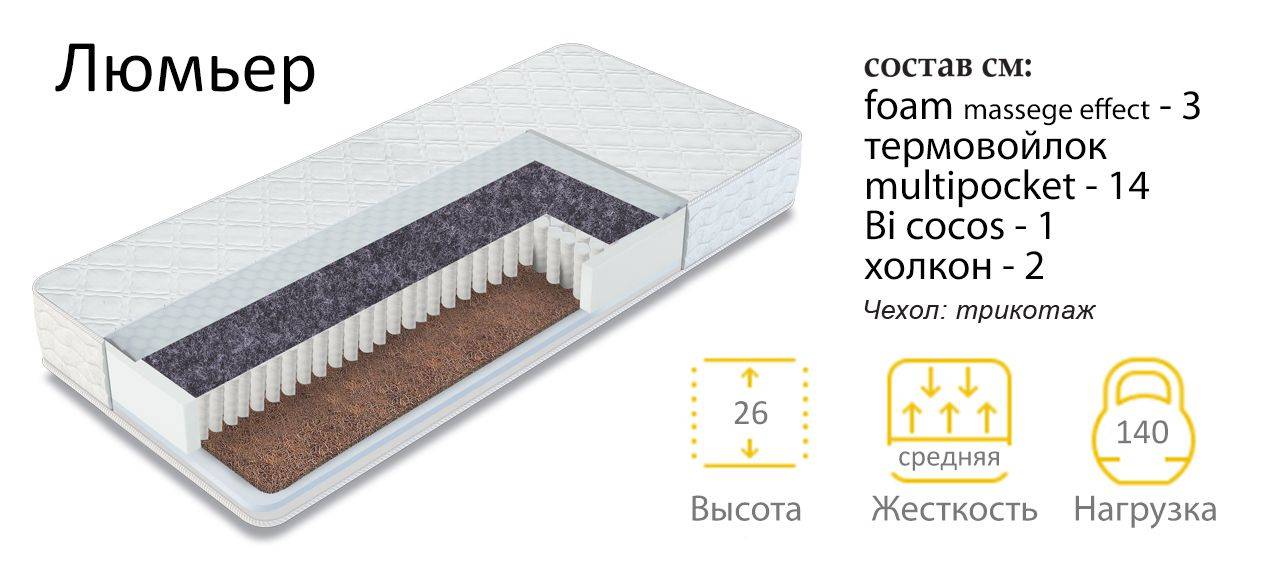 матрас люмьер в Сыктывкаре
