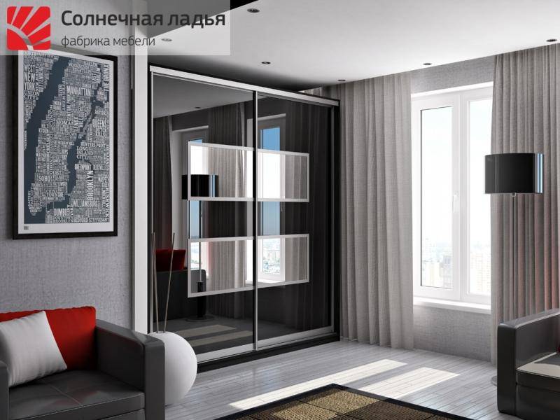 шкаф - купе для гостиной 6 в Сыктывкаре