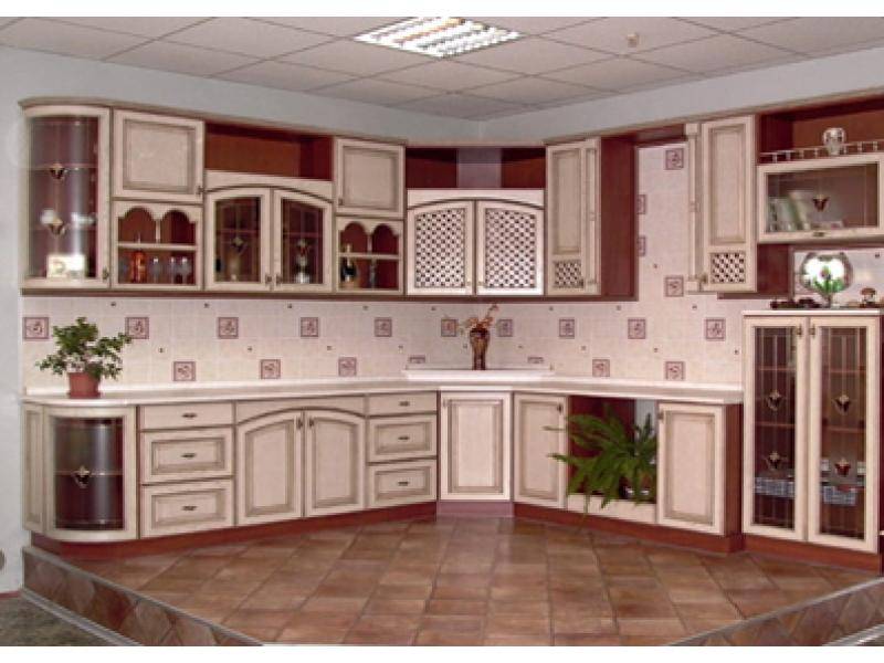 кухня угловая кантри 1 в Сыктывкаре