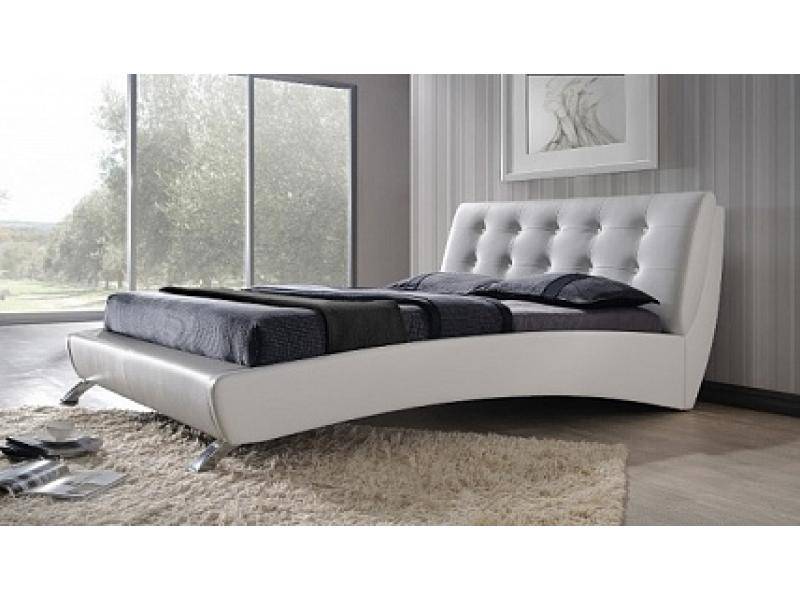 кровать sweet vilmar 160*200 pu white в Сыктывкаре