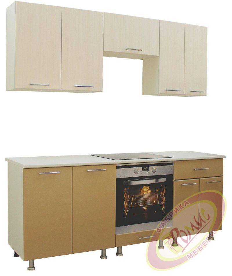 кухня ромис 3 с фасадами из мдф в Сыктывкаре