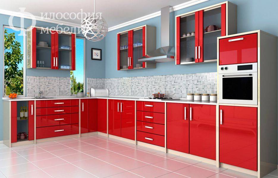красная кухня №12 в Сыктывкаре