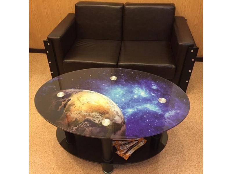 круглый стол с фотопечатью в Сыктывкаре