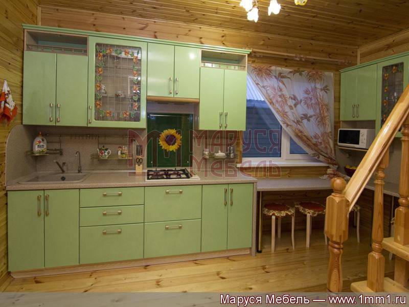 кухня прямая пвх в Сыктывкаре