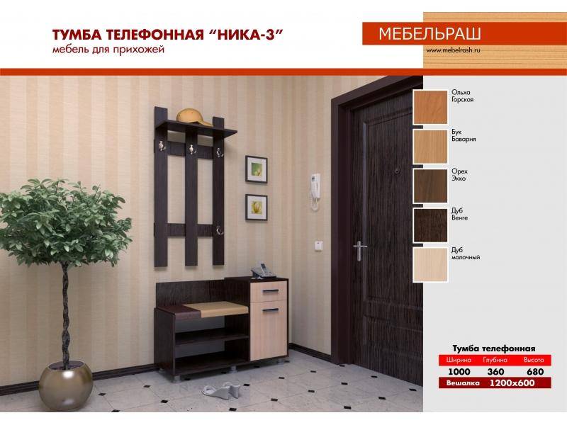 прихожая прямая ника 3 в Сыктывкаре