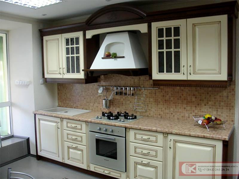 кухня классика кремовая в Сыктывкаре