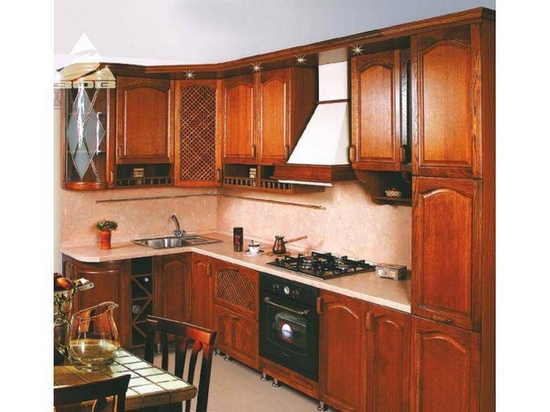 кухня угловая «уют массив» в Сыктывкаре