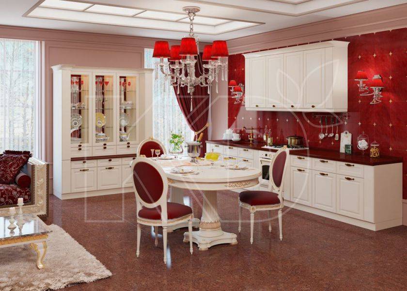 кухня классика вильгельм светлый в Сыктывкаре