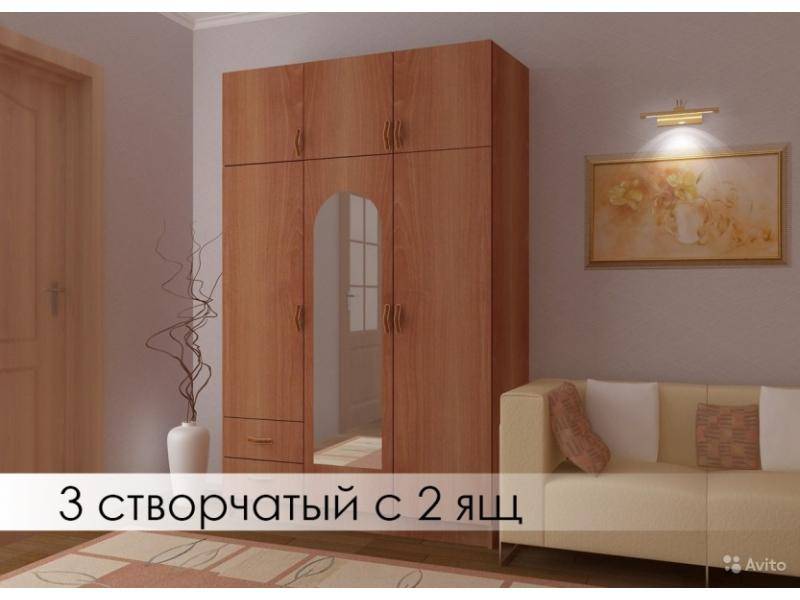 шкаф-купе 3-створчатый в Сыктывкаре