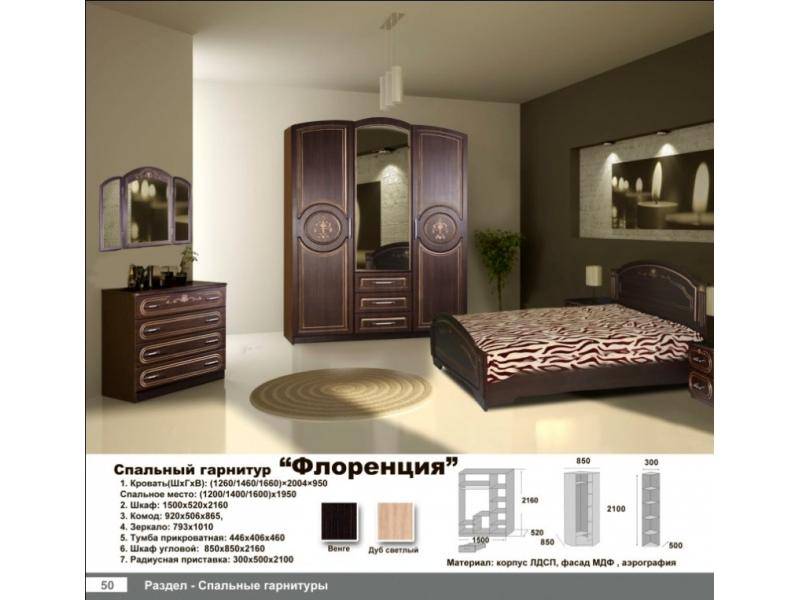 спальня флоренция в Сыктывкаре