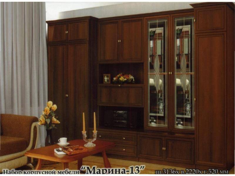 гостиная стенка марина 13 в Сыктывкаре