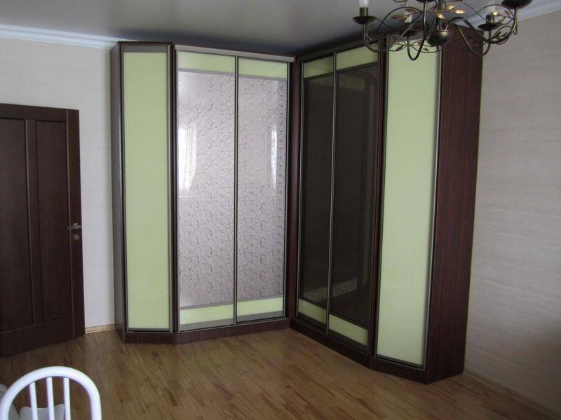 шкаф-купе с фасадами из пластика софия 1 в Сыктывкаре