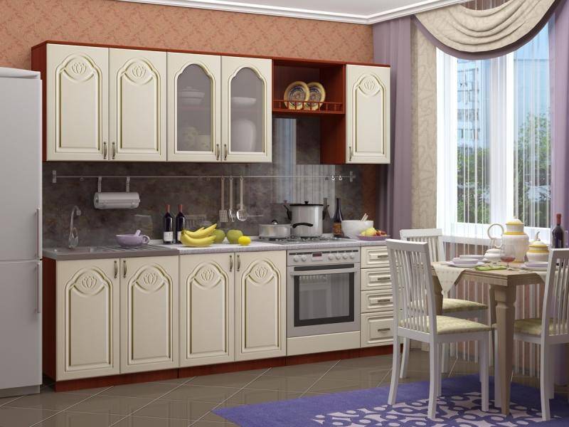 кухня мдф лотос в Сыктывкаре
