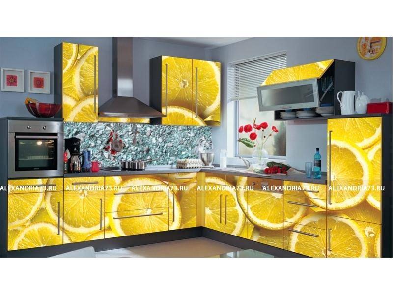 кухня угловая александрия лимоны в Сыктывкаре