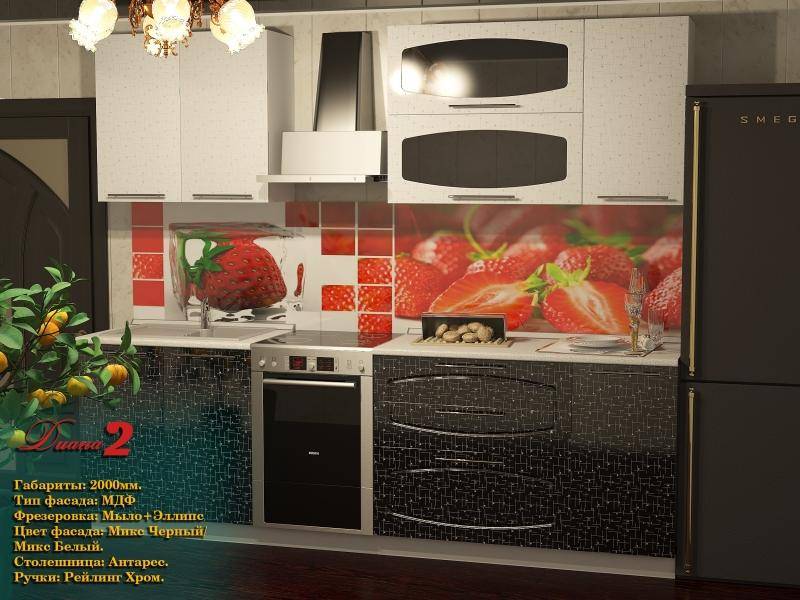 прямая кухня диана 2 в Сыктывкаре