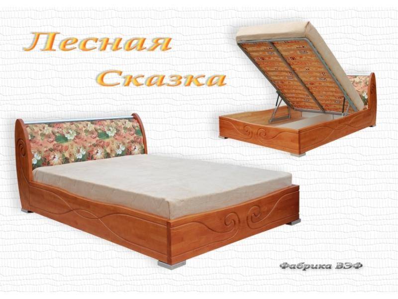 кровать с подъемным механизмом лесная сказка в Сыктывкаре
