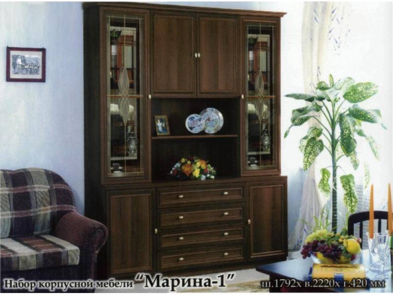 гостиная стенка марина 1 в Сыктывкаре