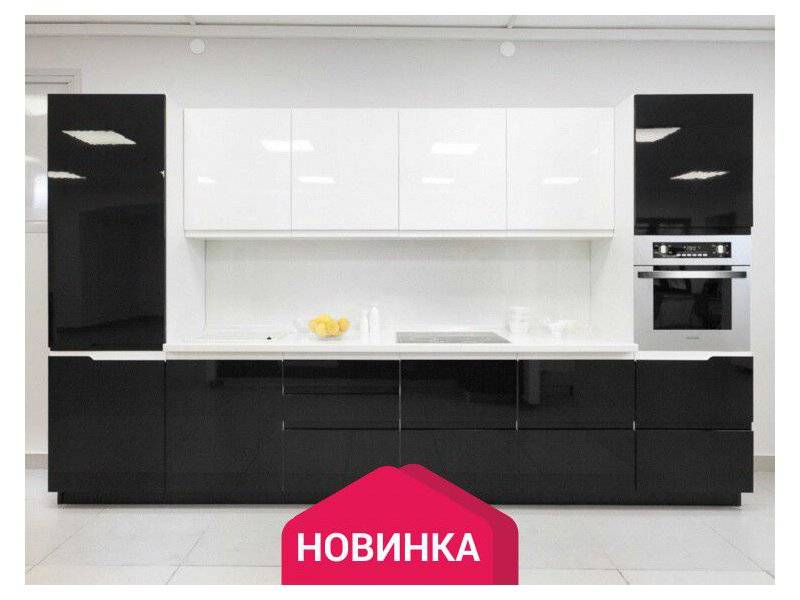 ультрамодная крашеная кухня акцент в Сыктывкаре