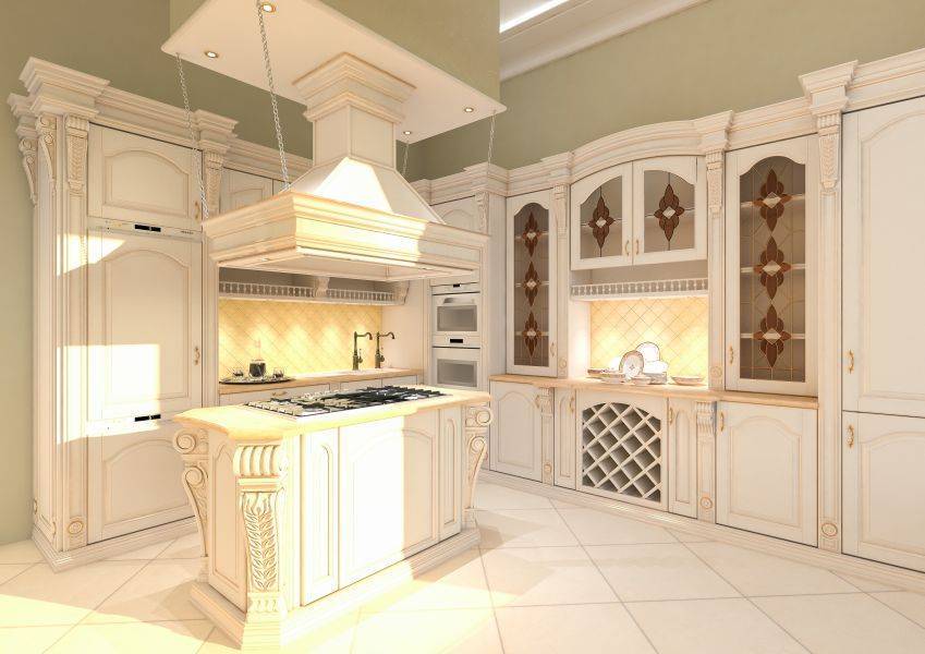 угловая кухня из дерева в Сыктывкаре