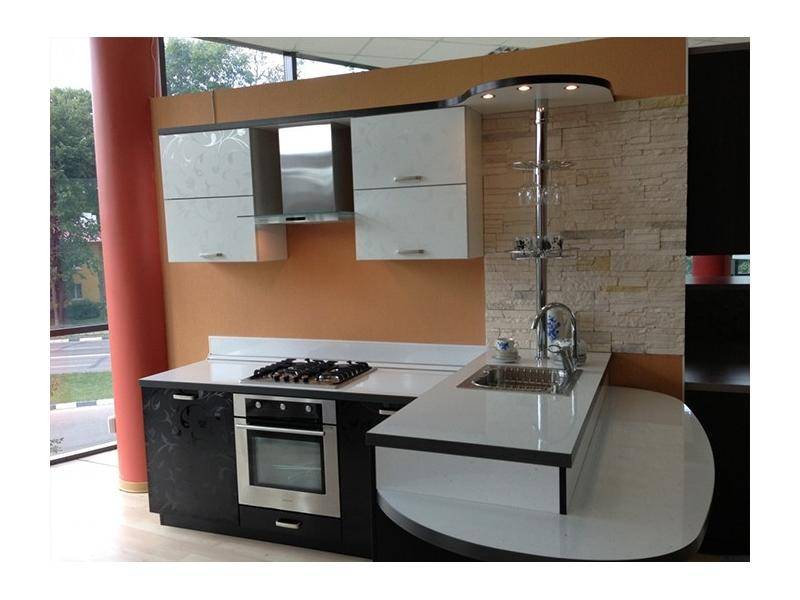 кухня из пластика пл-3 в Сыктывкаре