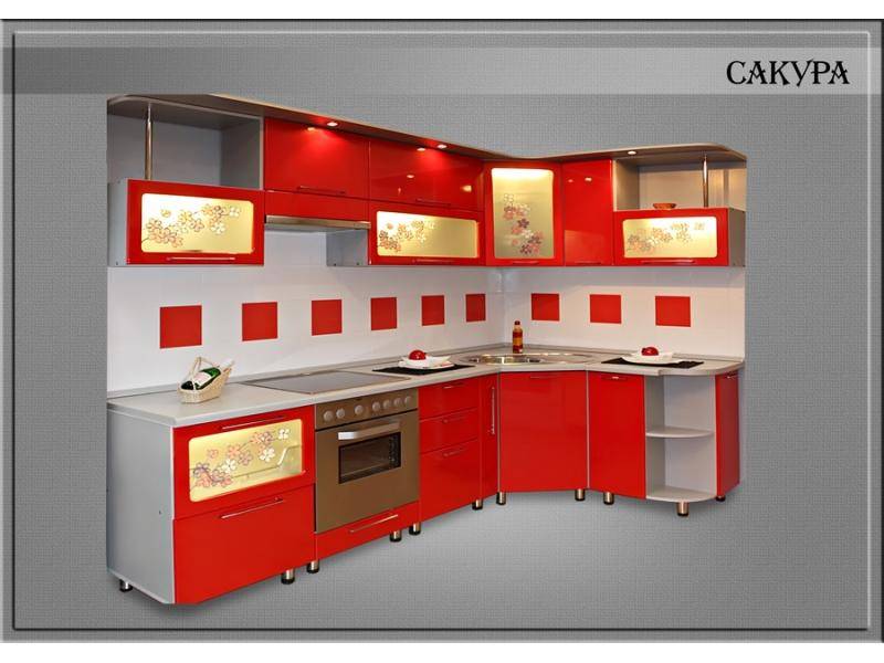 кухня угловая сакура в Сыктывкаре