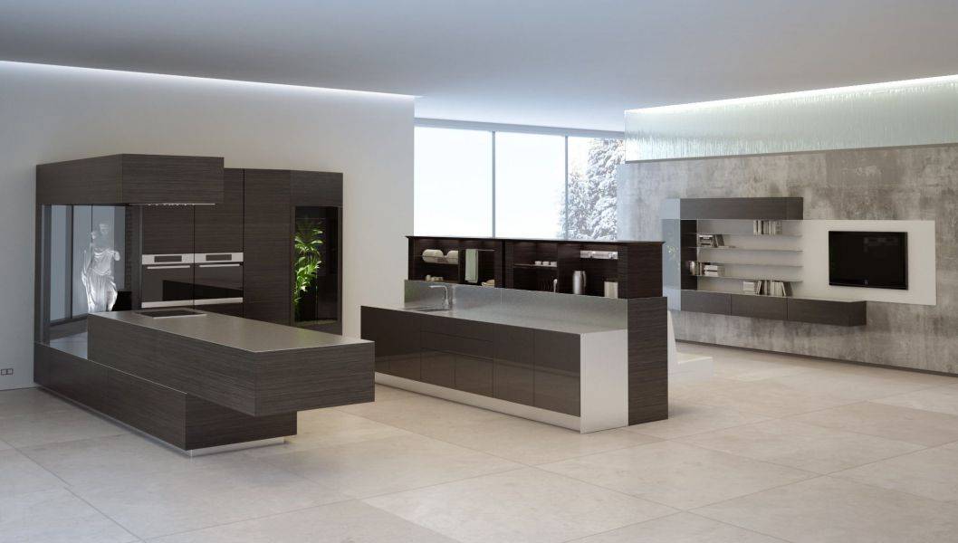 современная кухня loft в Сыктывкаре