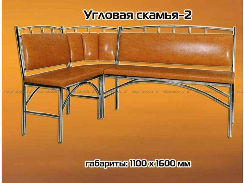 уголок кухонный на хромированном основании №2 в Сыктывкаре