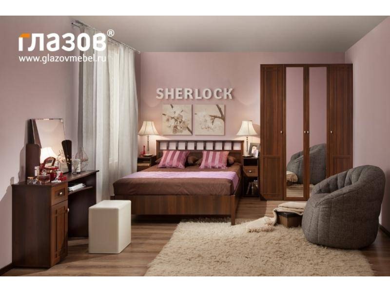 спальня sherlock в декоре орех шоколадный в Сыктывкаре