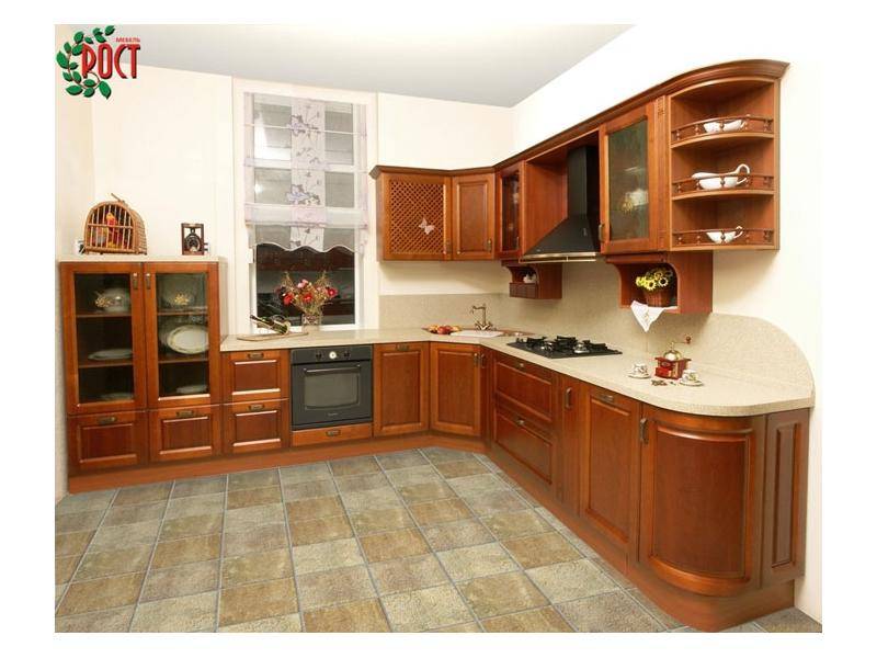 угловая кухня классика в Сыктывкаре