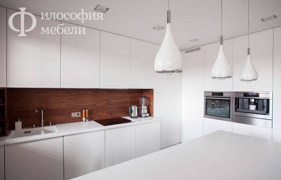 белая кухня №7 в Сыктывкаре