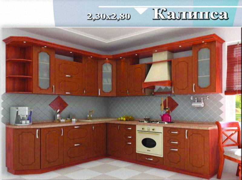 кухня угловая «калипса» в Сыктывкаре