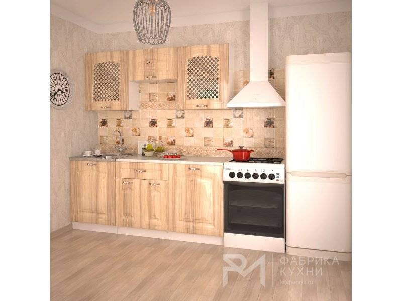 мини кухня бук глянец в Сыктывкаре