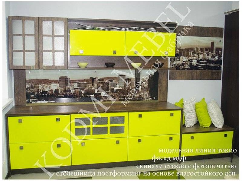 кухонный гарнитур прямой токио в Сыктывкаре
