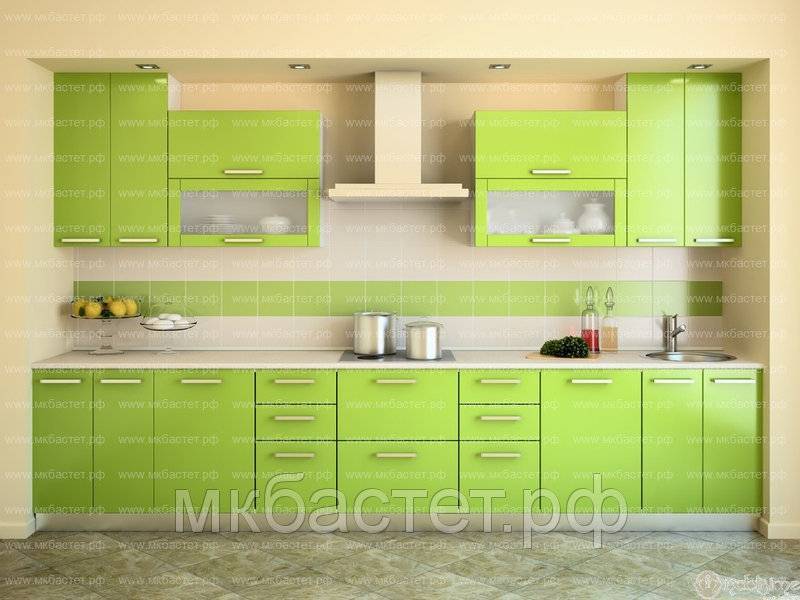 зеленая кухня виолетта в Сыктывкаре