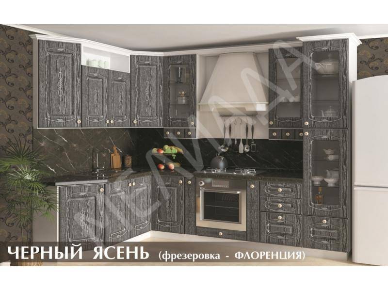 кухня чёрный ясень в Сыктывкаре