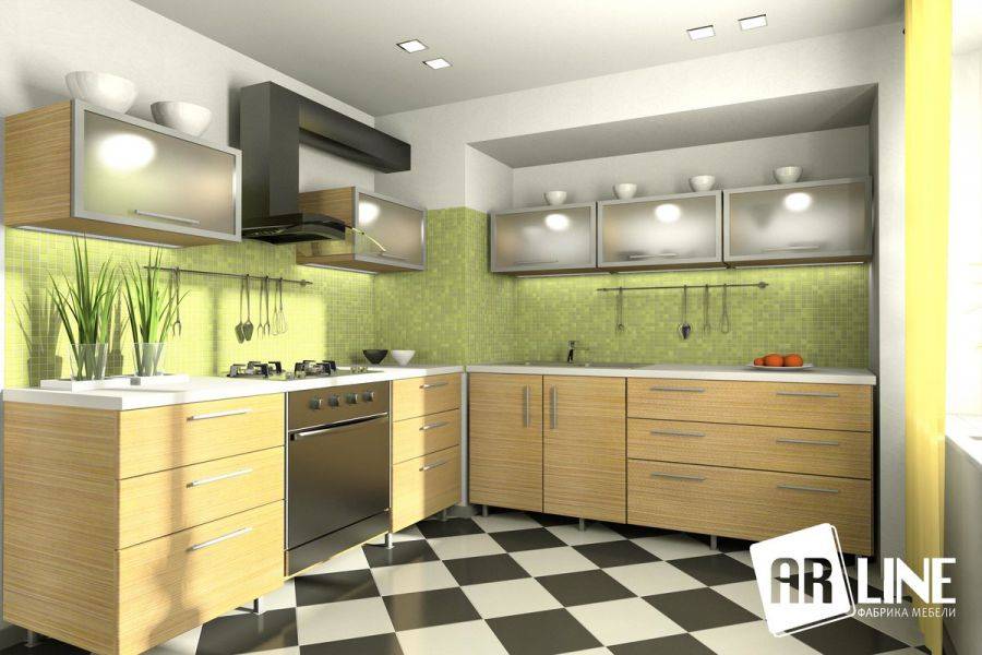 угловая кухня 5-8 в Сыктывкаре
