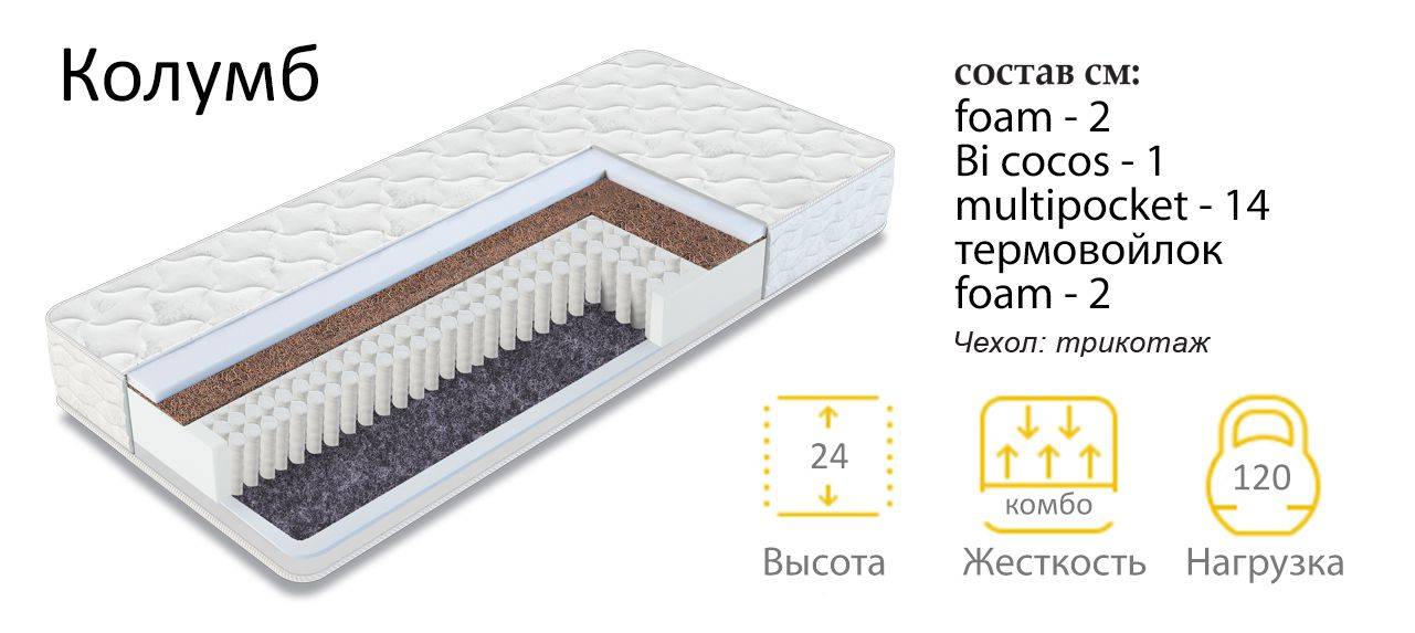 матрас колумб в Сыктывкаре