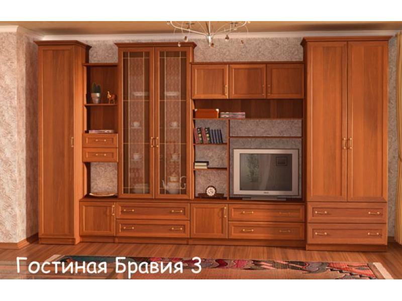 гостиная стенка бравия 3 в Сыктывкаре