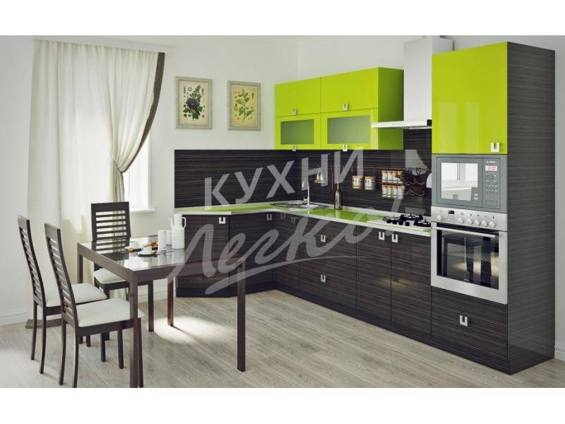 простая угловая кухня в Сыктывкаре