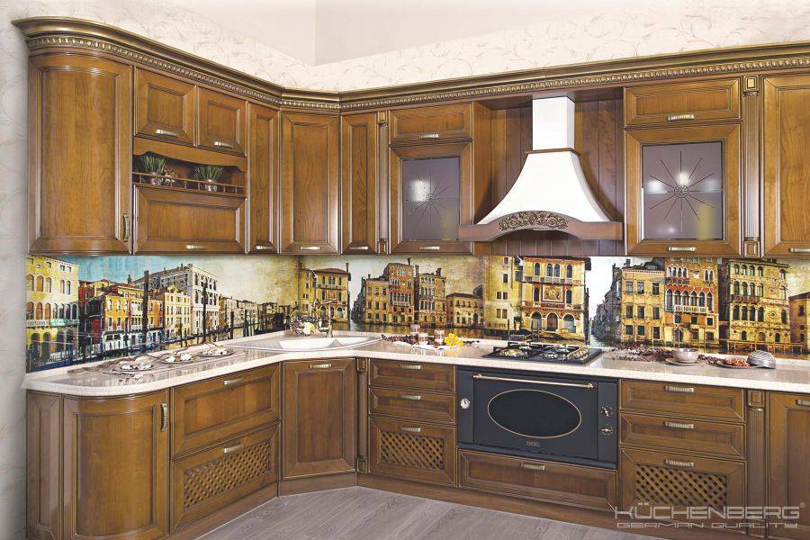 кухня из массива ольхи allegro в Сыктывкаре