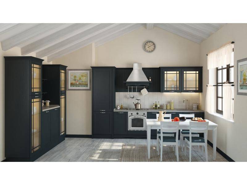 кухня прямая porto antracite в Сыктывкаре