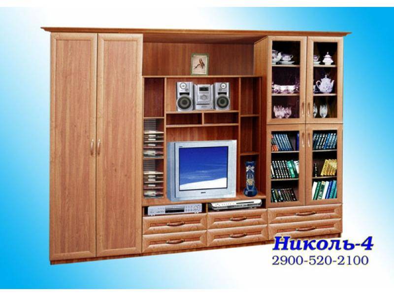 гостиная стенка николь-4 в Сыктывкаре