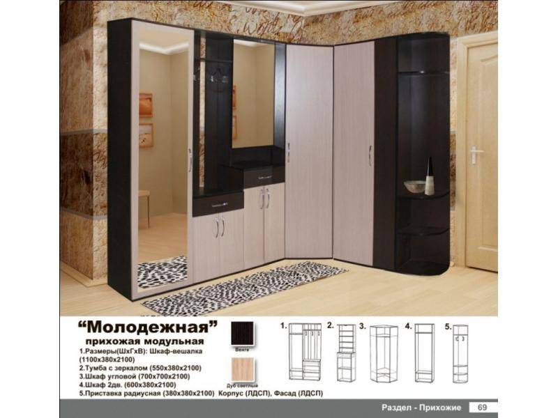 прихожая молодежная в Сыктывкаре